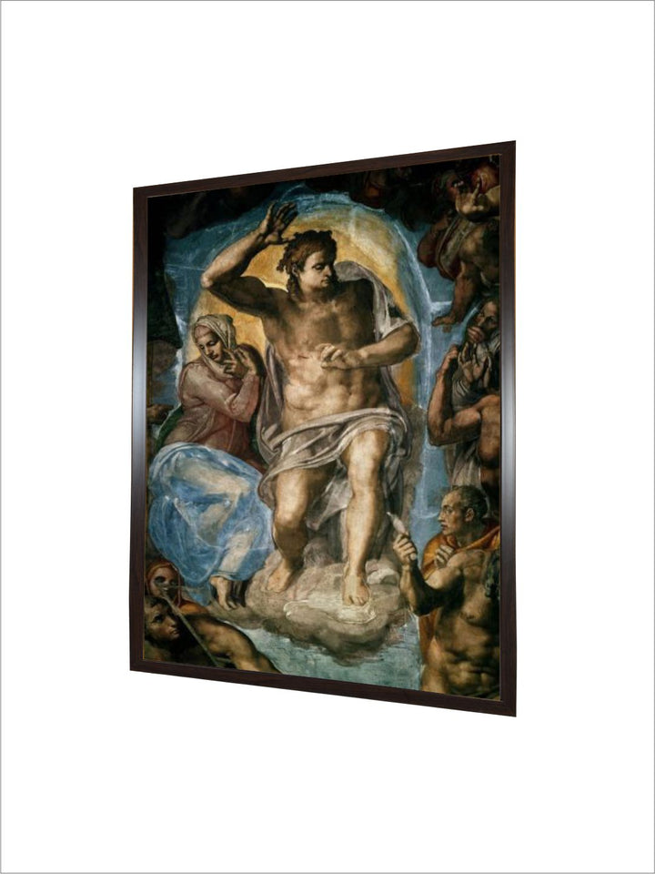 The Last Judgment (detail) by Michelangelo Buonarroti