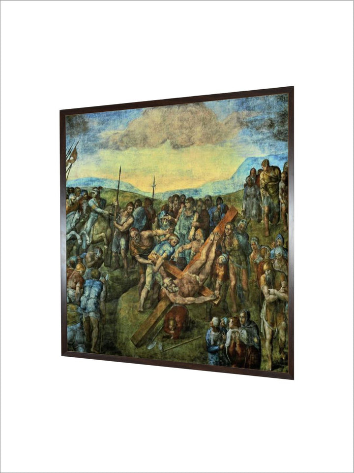 The Crucifixion of Saint Peter by Michelangelo Buonarroti