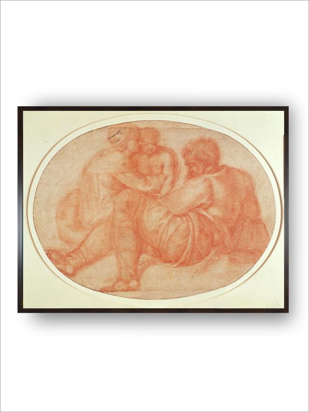 Study of the Holy Family by Michelangelo Buonarroti