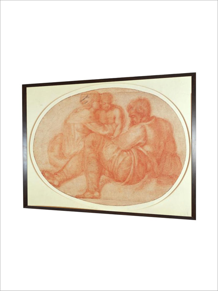 Study of the Holy Family by Michelangelo Buonarroti