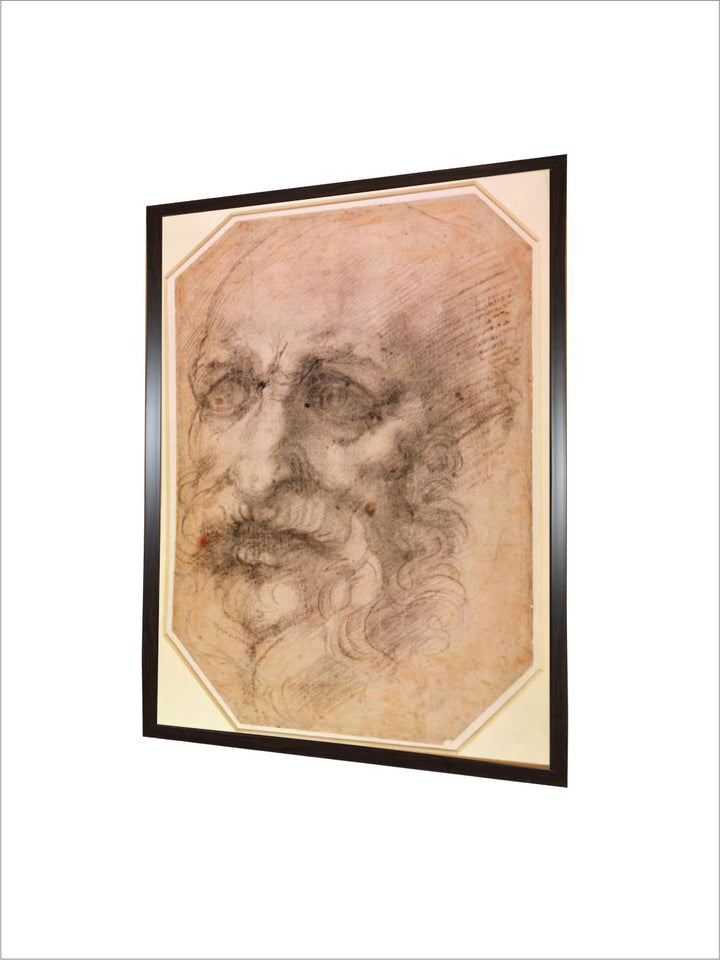 Portrait of a Bearded Man by Michelangelo Buonarroti