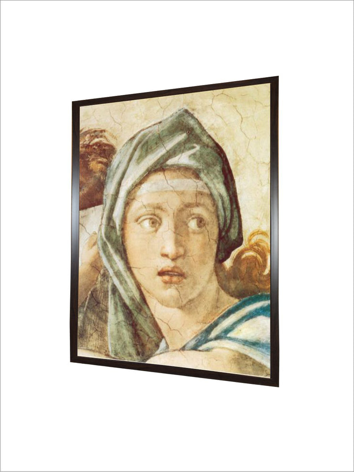 Chapel Sistine, The delphic Sibyl by Michelangelo Buonarroti