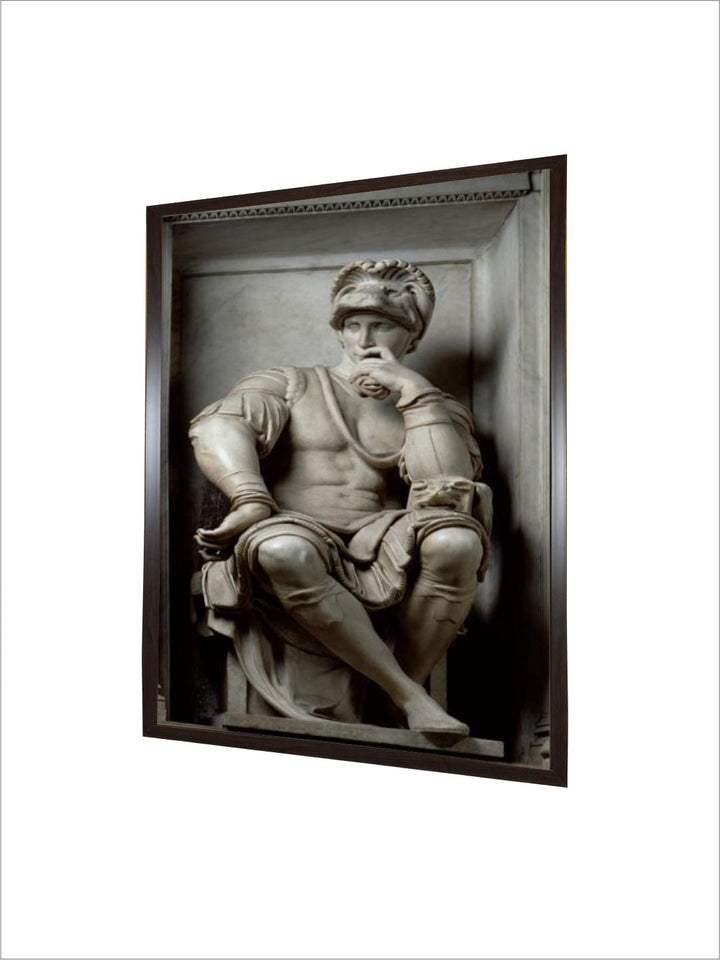 Statue of Lorenzo de' Medici by Michelangelo Buonarroti