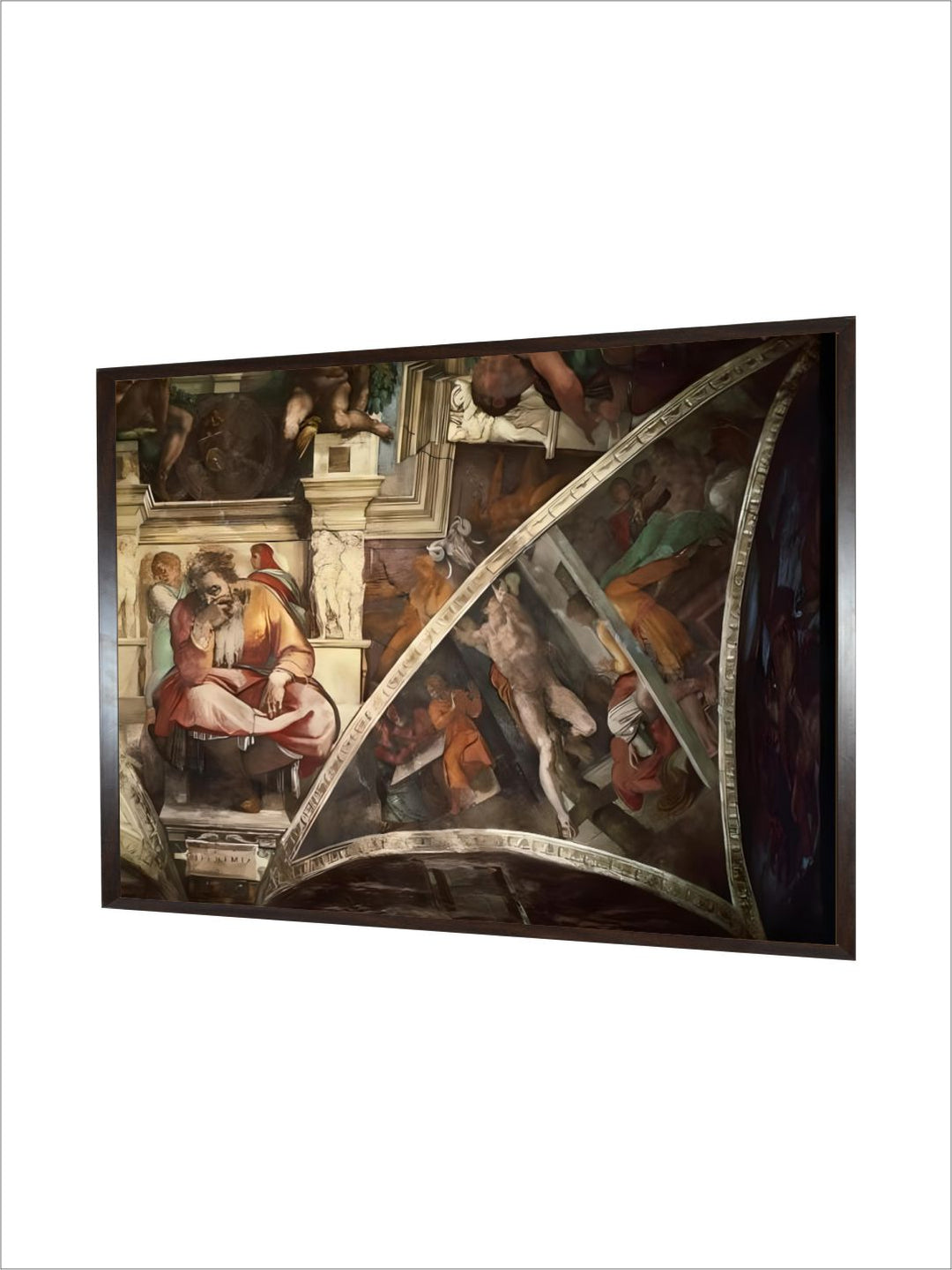 The Prophet Jeremiah; The Punishment of Aman by Michelangelo Buonarroti
