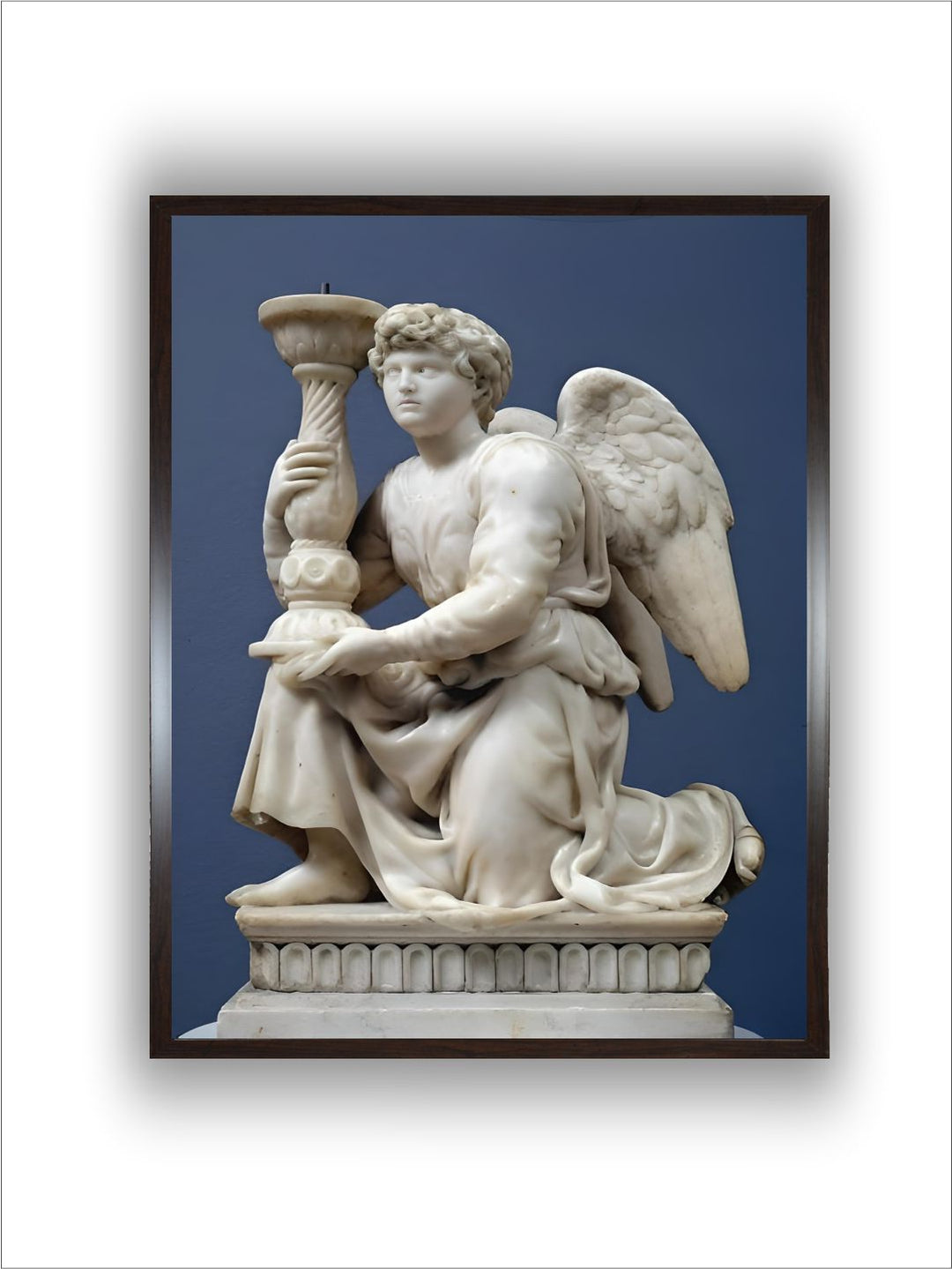 Angel Holding a Candelabra, 1495 by Michelangelo Buonarroti