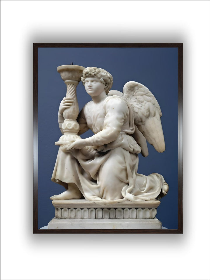 Angel Holding a Candelabra, 1495 by Michelangelo Buonarroti
