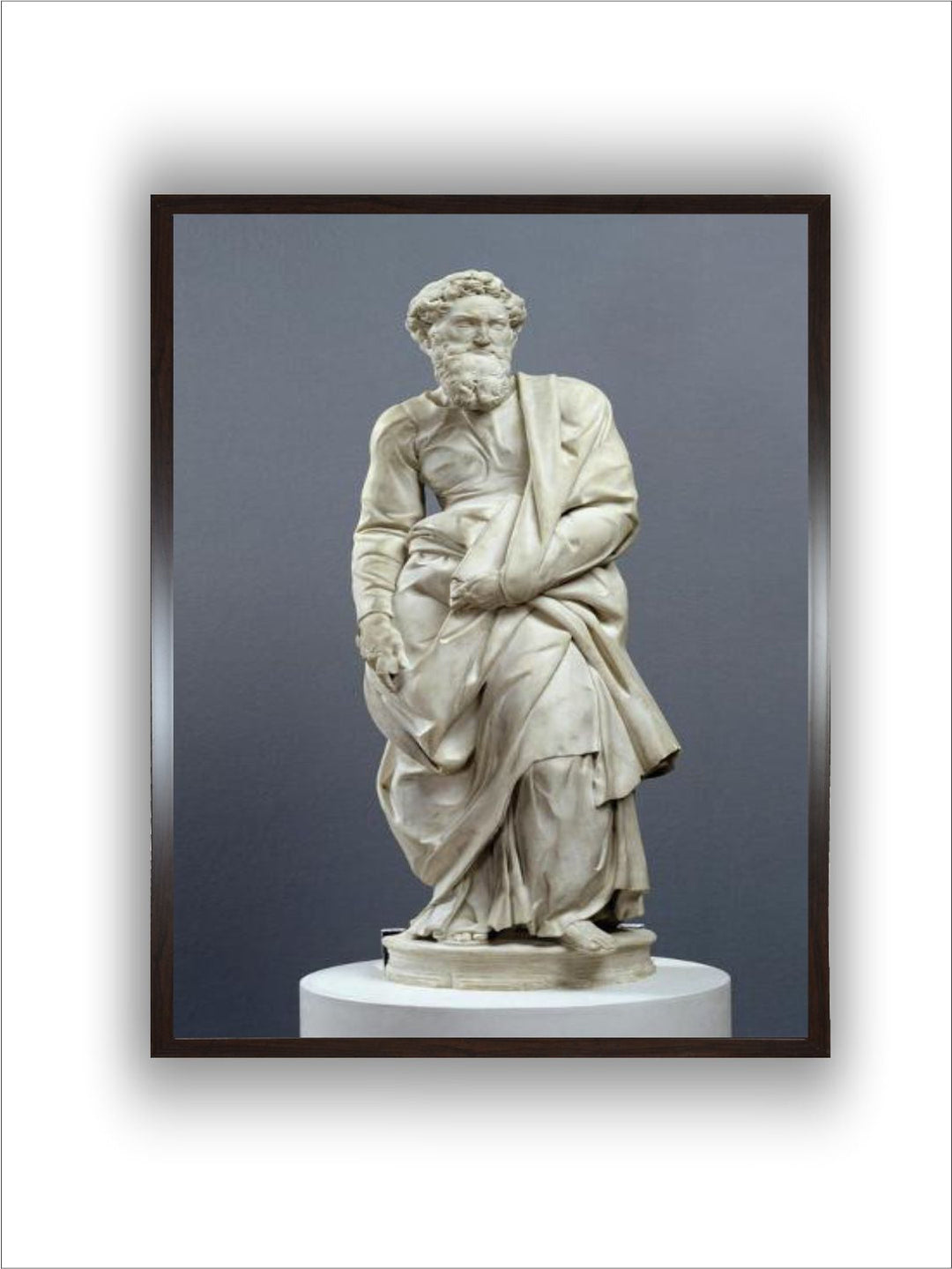 Saint Paul, from the Piccolomini Altar, 1501-4 by Michelangelo Buonarroti