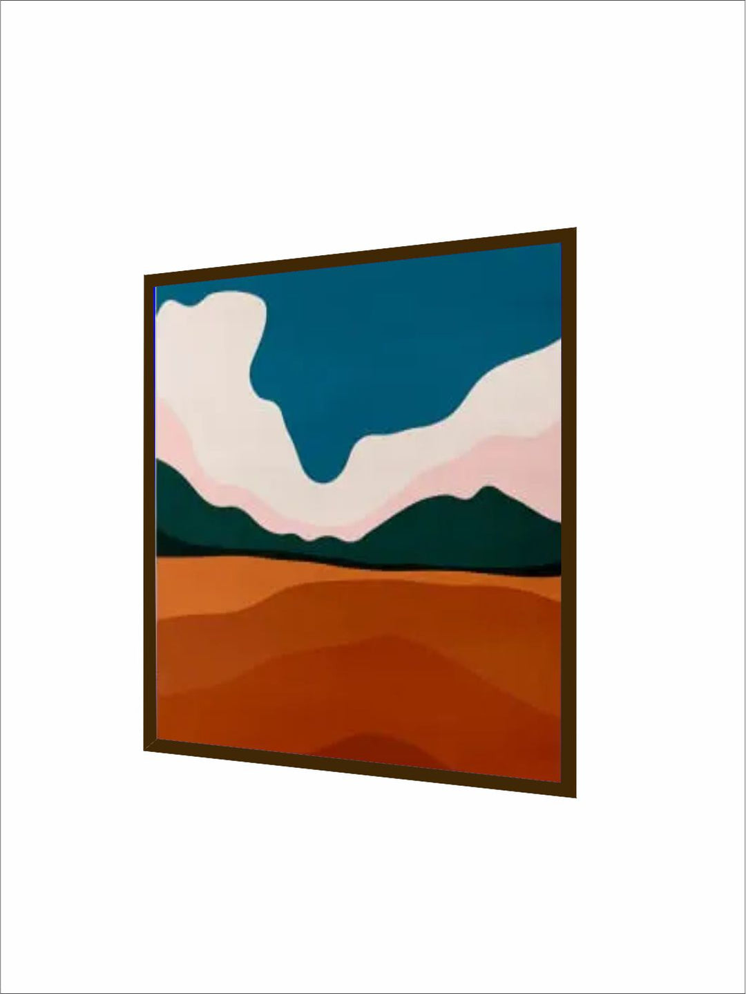 "  Multi-Colored Abstract Painting Wall Art''