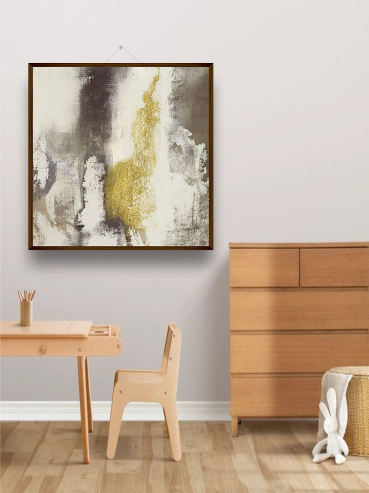 "    Grey Abstract Wall Art''