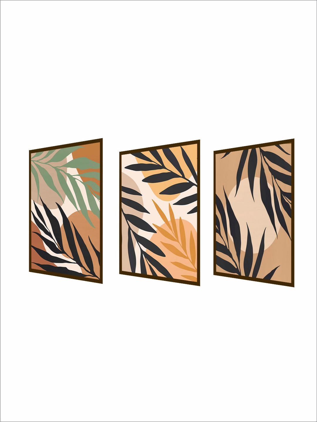 "     Set Of 3 Abstract Wall Art''