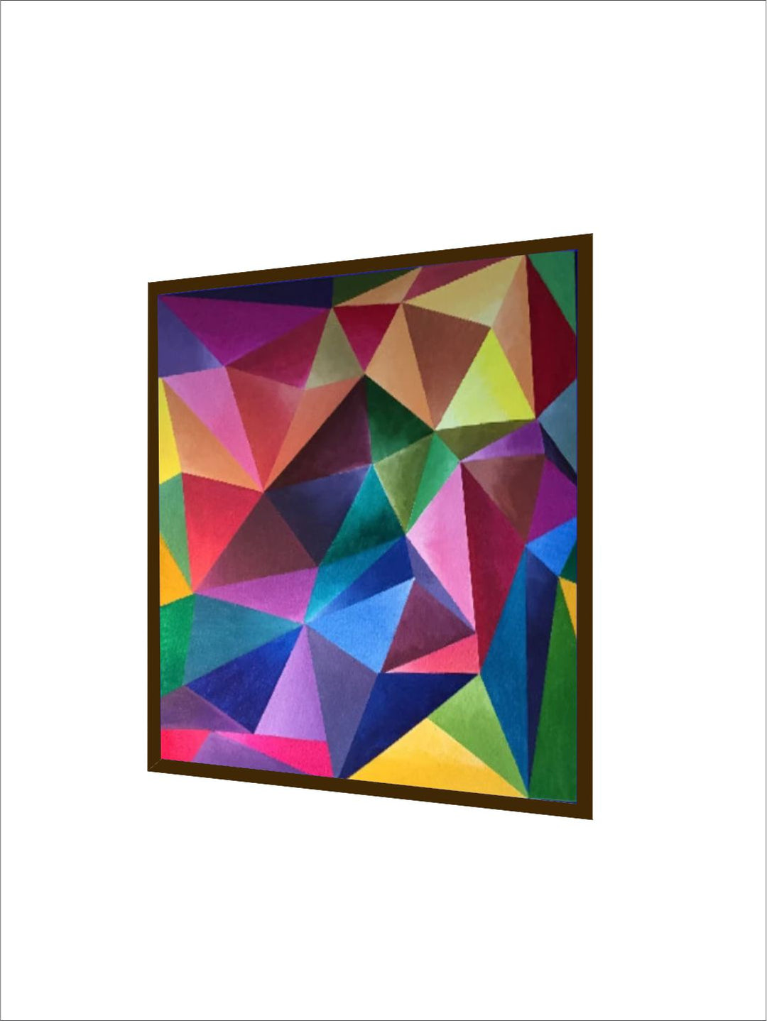 "   Multicoloured Abstract Wall Art''