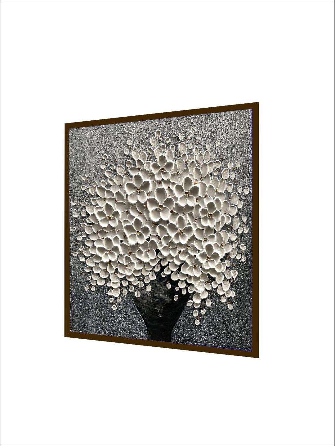 Midnight Garden’s Silent Whisper - Daisy Wall Decor