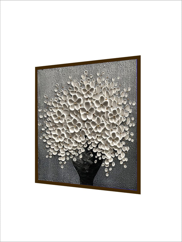 Midnight Garden’s Silent Whisper - Daisy Wall Decor