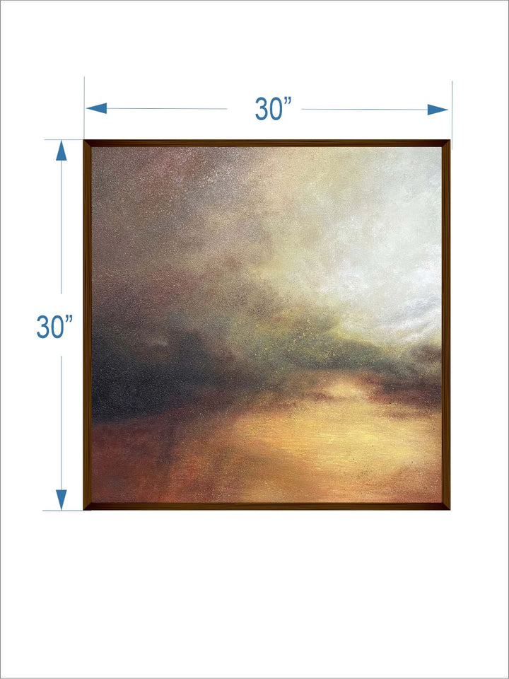 Eternal Dance of Dusk - Impressionist Canvas Art