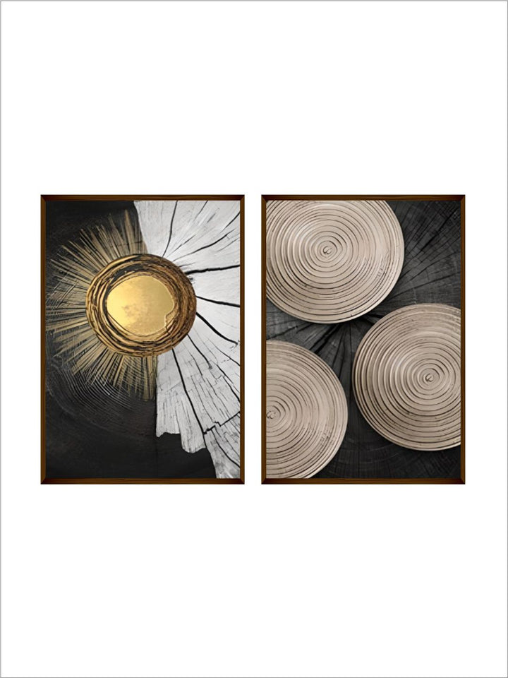 Sunburst Amidst Shadowed Retreat