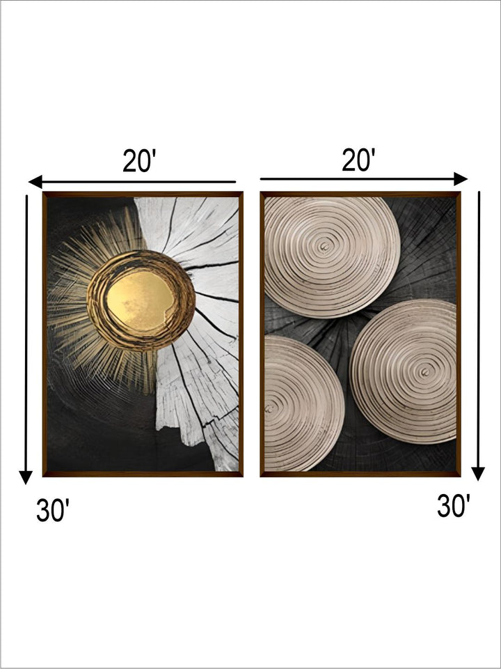 Sunburst Amidst Shadowed Retreat
