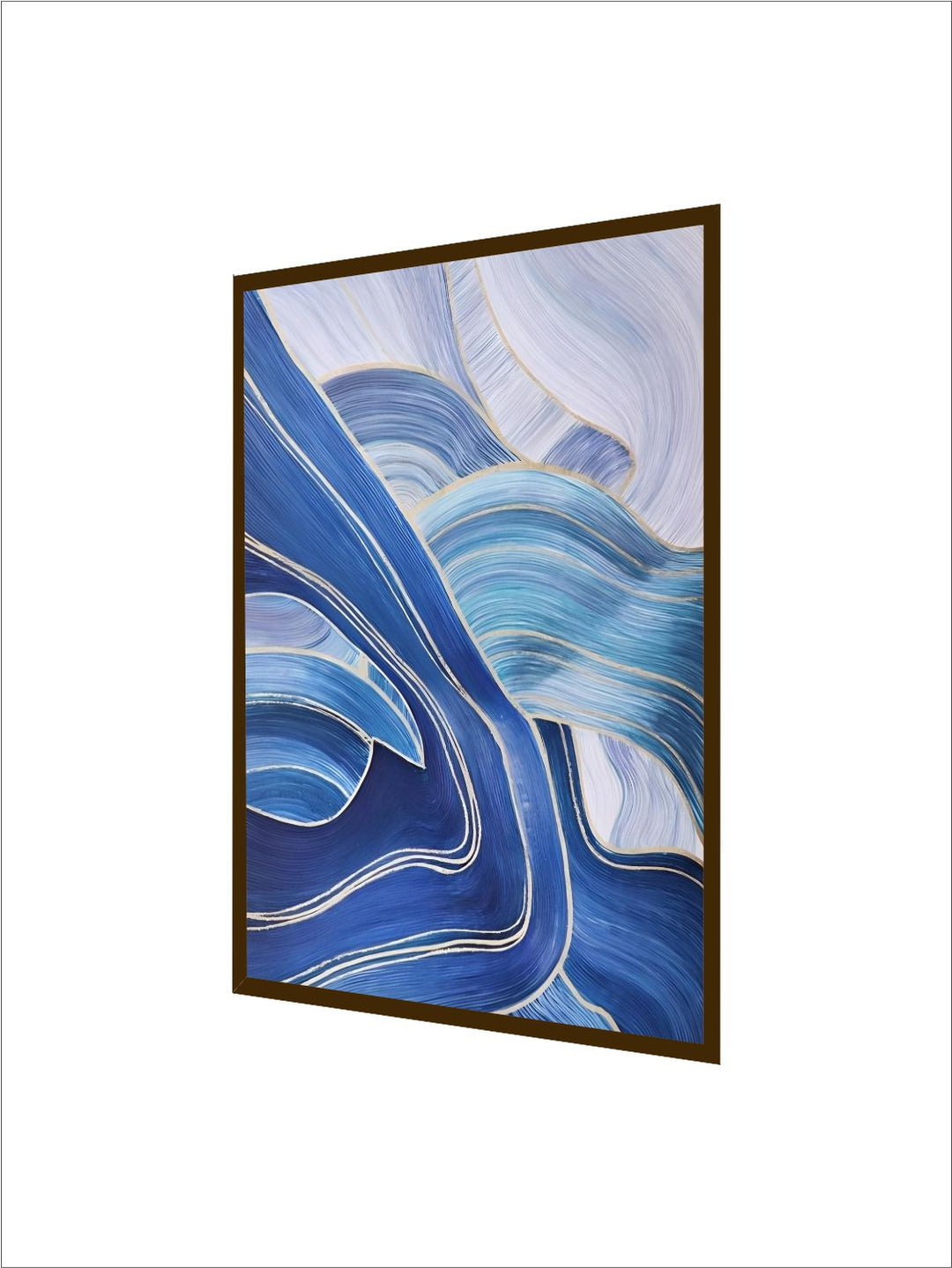 Blue Harmony Swirls