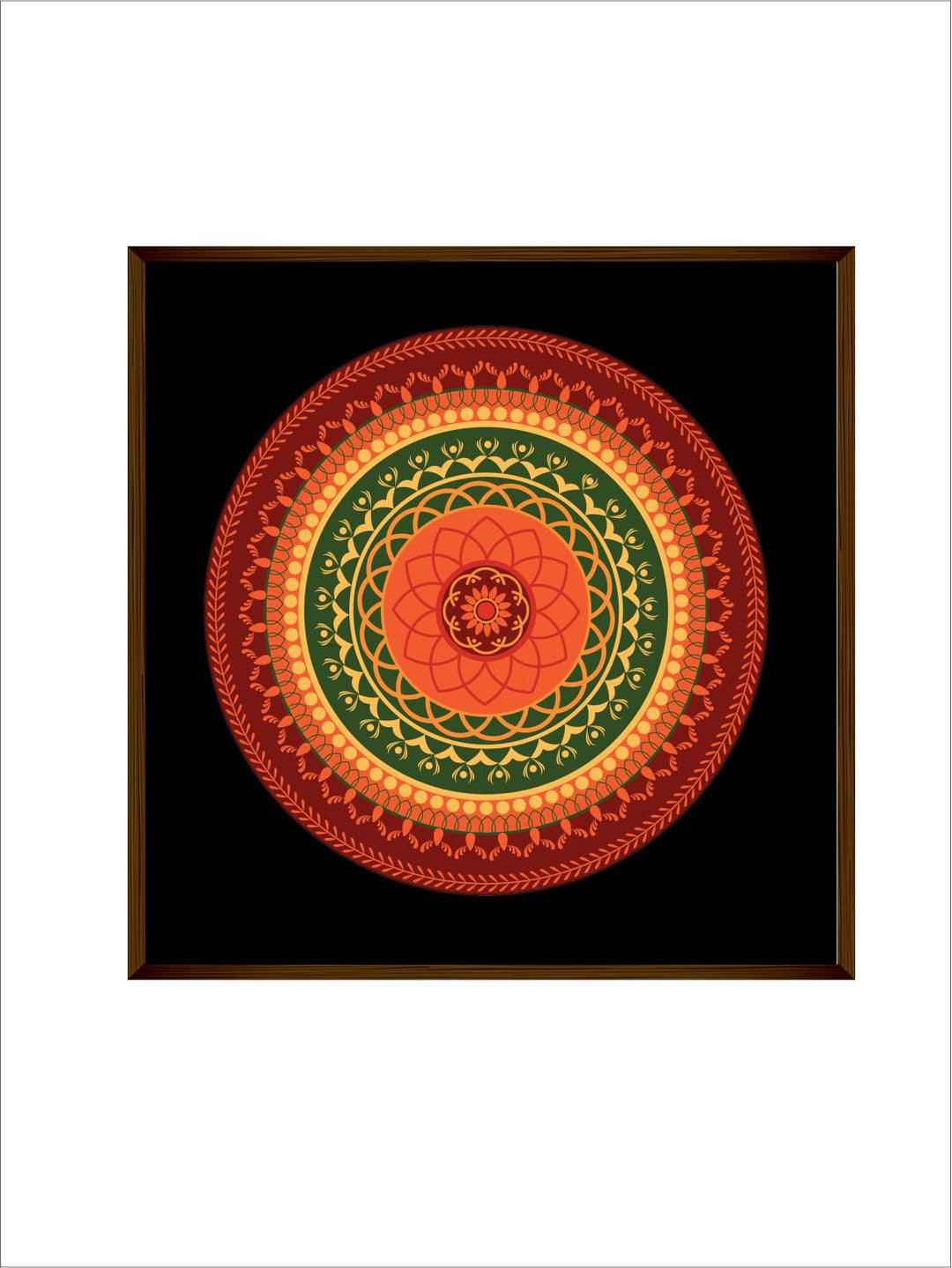 Geometric Floral Design