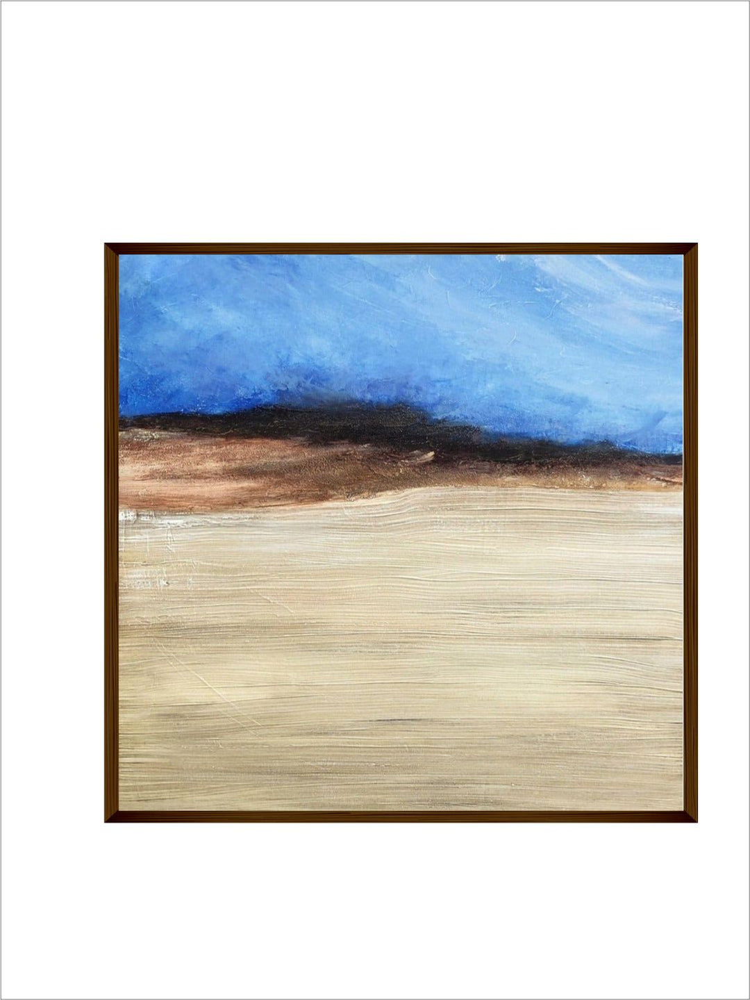 "Multicolor Abstract Painting Framed Wall Art''