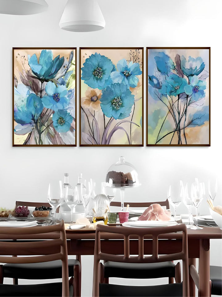 Blossoming Whispers Across Panels
