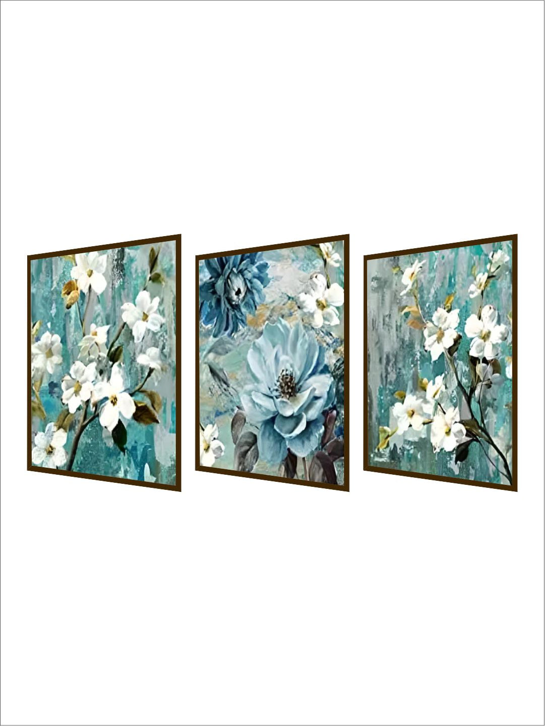Blossoming Serenity in Triptych