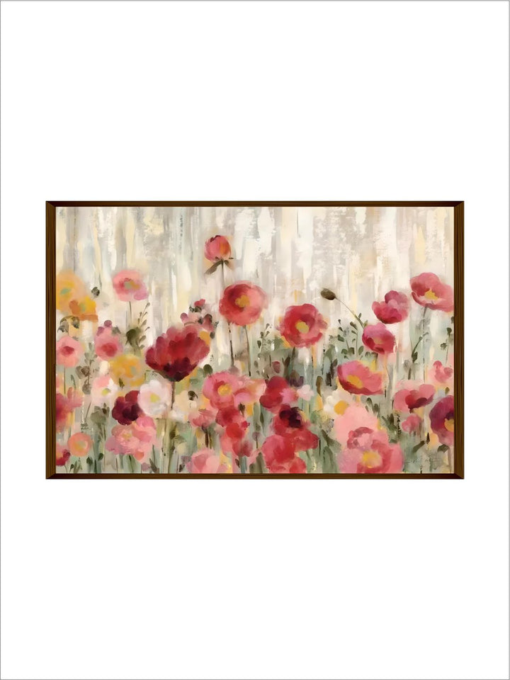 Whimsical Dance of Petals