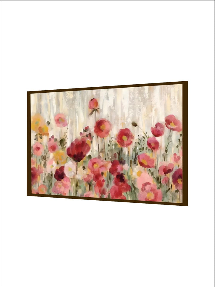 Whimsical Dance of Petals