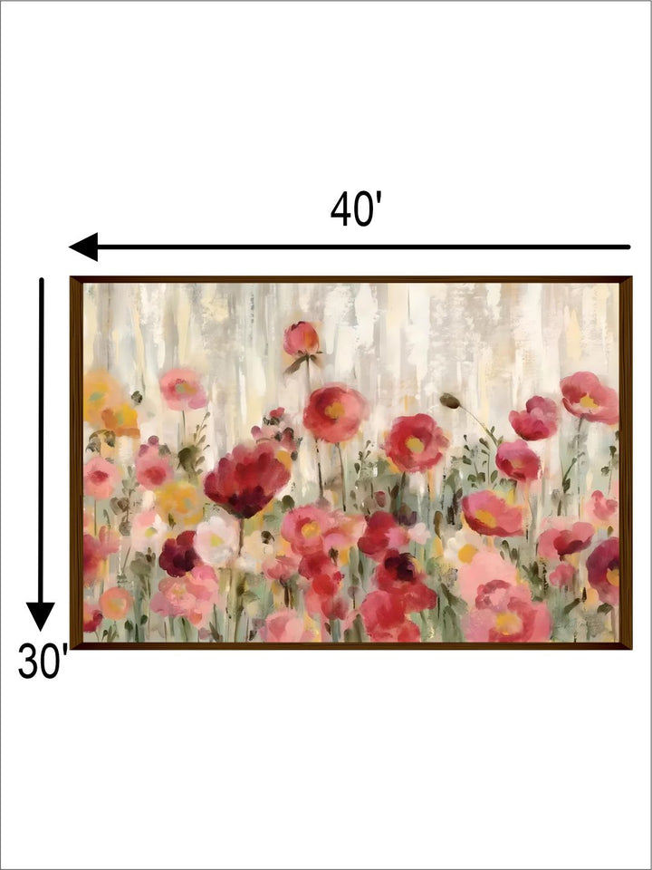Whimsical Dance of Petals