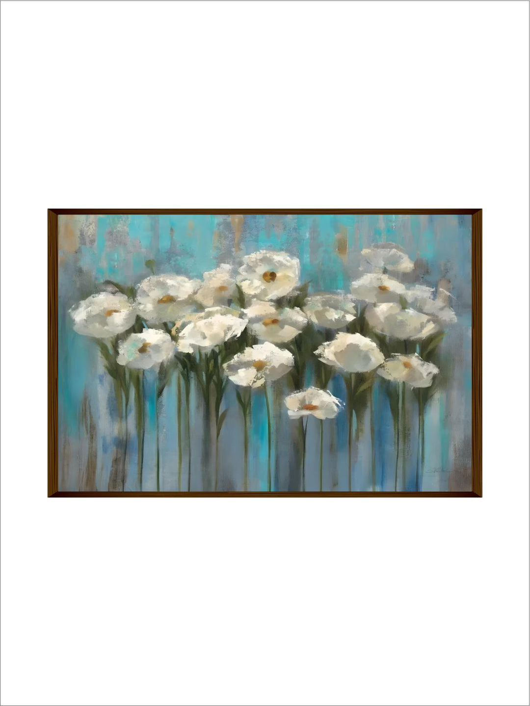 Misty Morning’s Gentle Floral Array