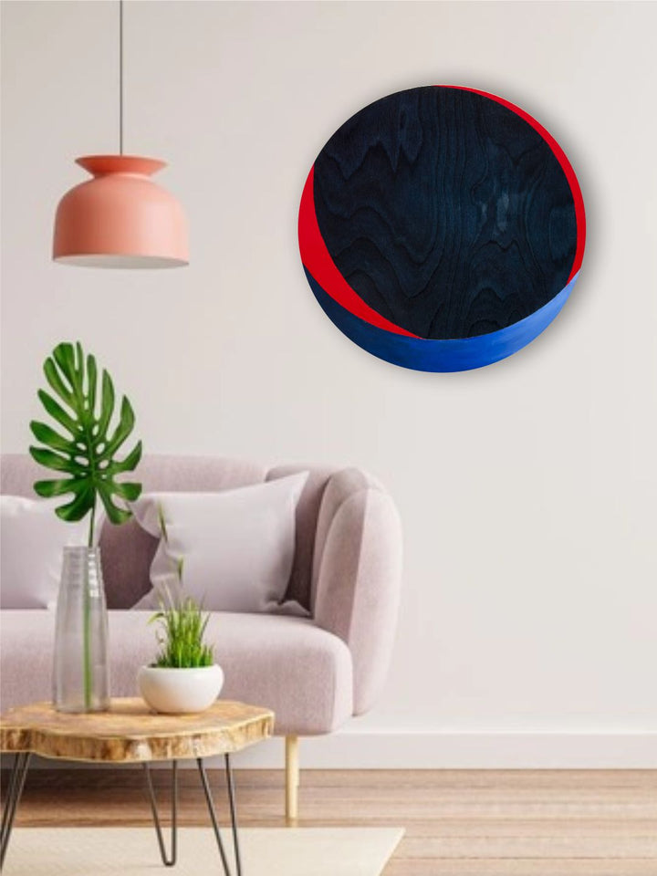 "Multi Colored Abstract Painting Wall Art''