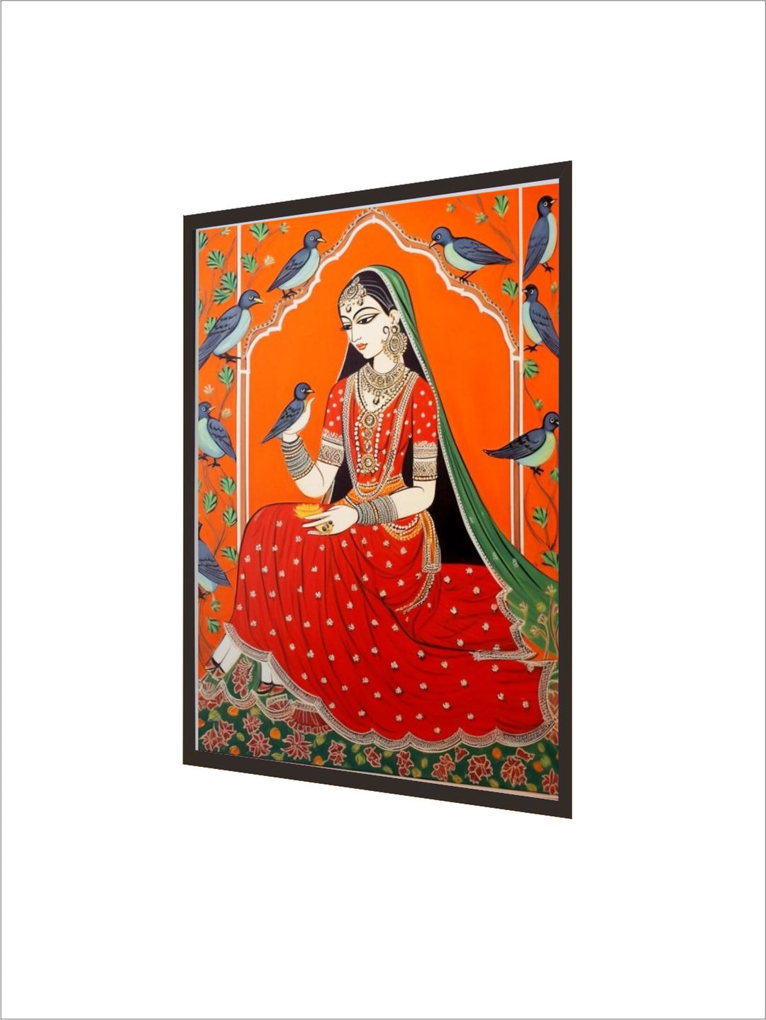 "Red Indian Folk Art''