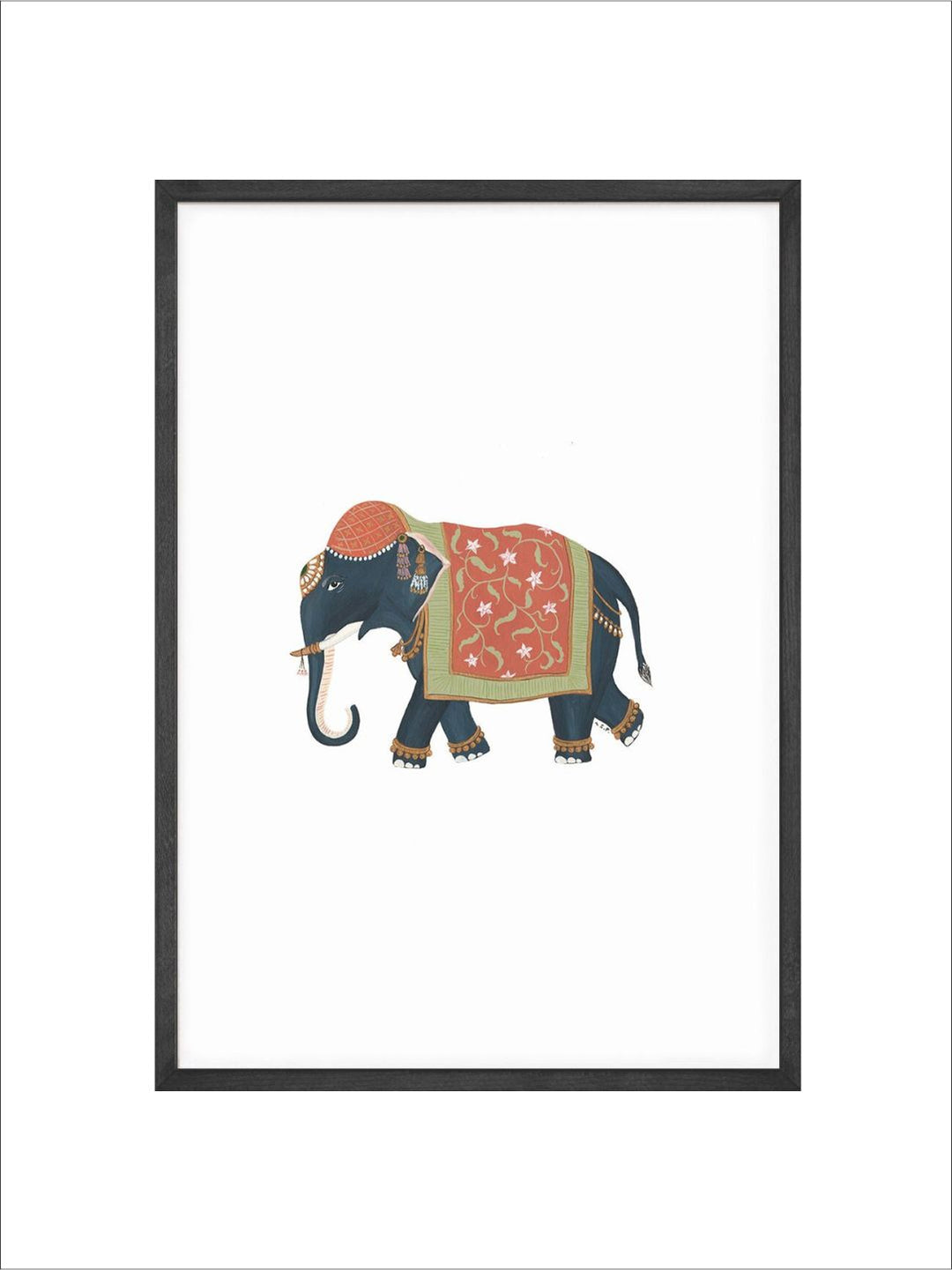 "Elephant Painting Canvas Wall Art''