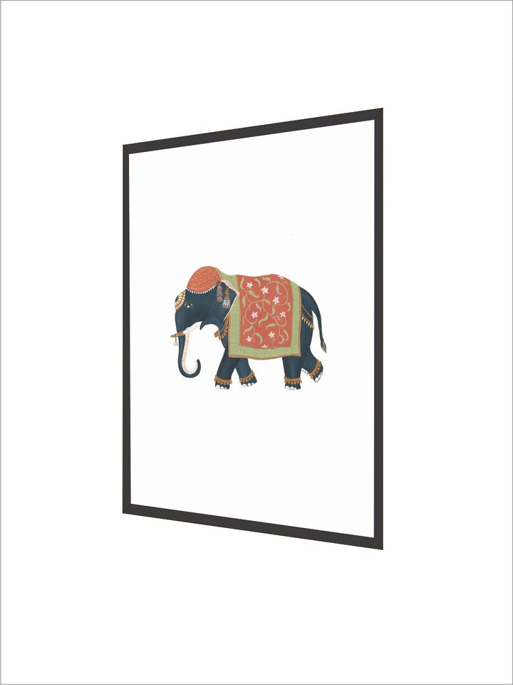 "Elephant Painting Canvas Wall Art''