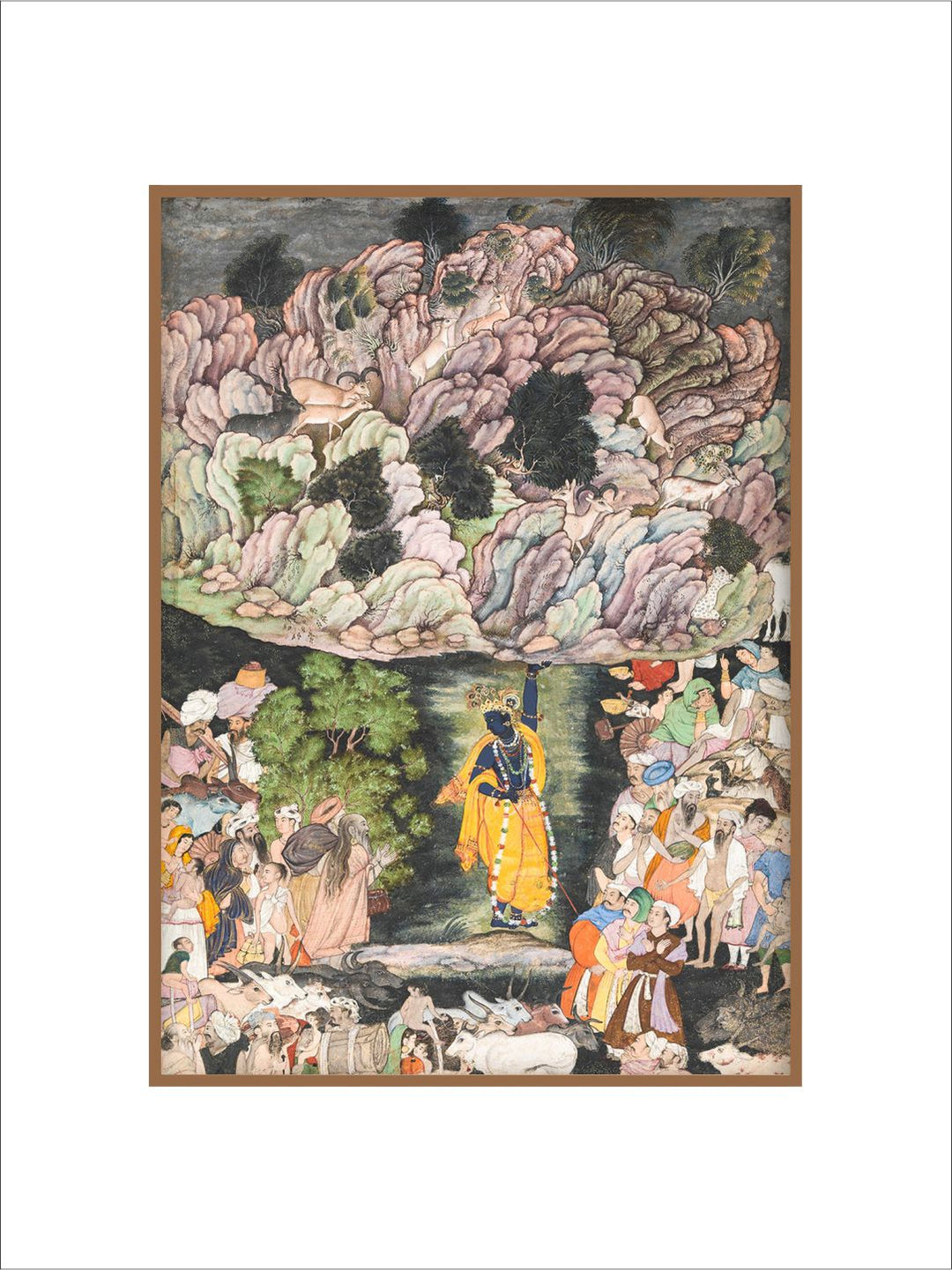 "Krishna Painting Canvas Wall Art''