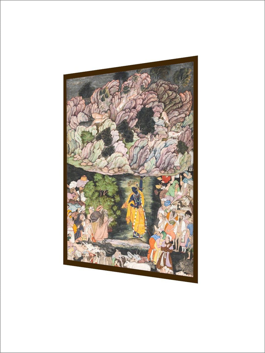 "Krishna Painting Canvas Wall Art''