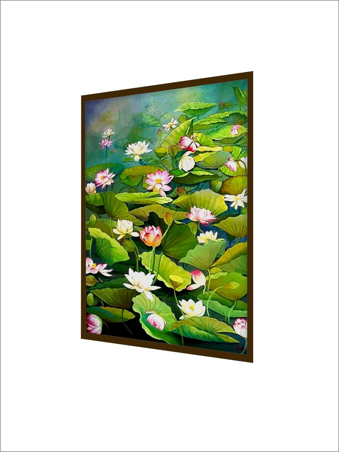 "Indian Folk Painting Framed Wall Art''