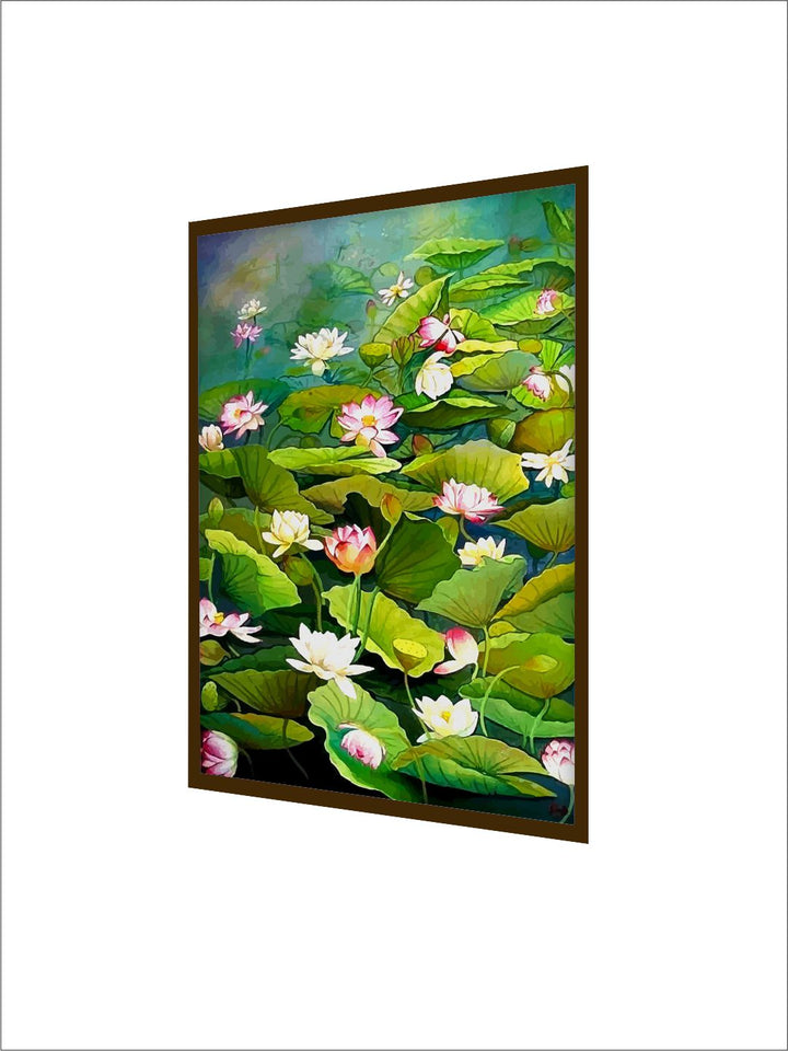 "Indian Folk Painting Framed Wall Art''