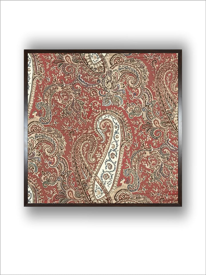 "Madhubani Kalamkari Printed Framed Wall Art''