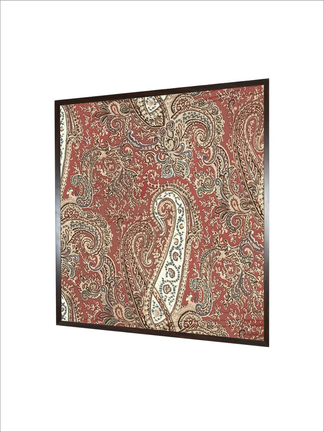 "Madhubani Kalamkari Printed Framed Wall Art''