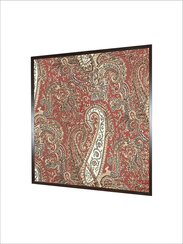 "Madhubani Kalamkari Printed Framed Wall Art''