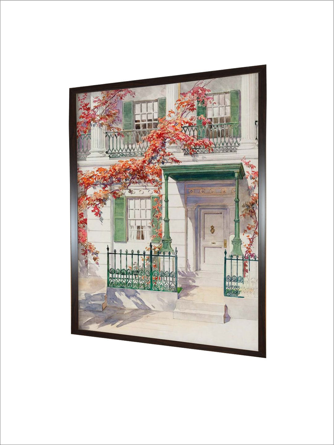 "Vintage Printed Framed Wall Art''