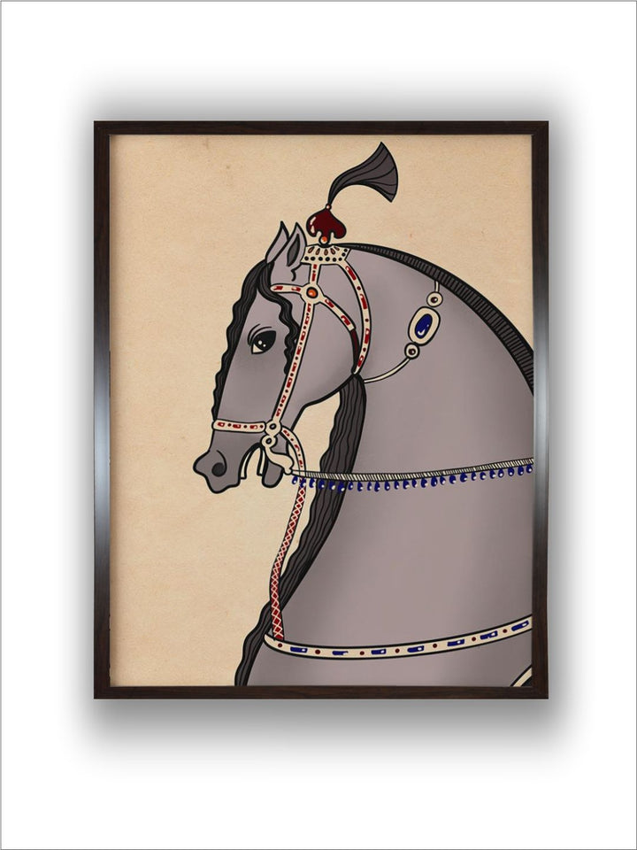 "Persian Horse Wall Art''