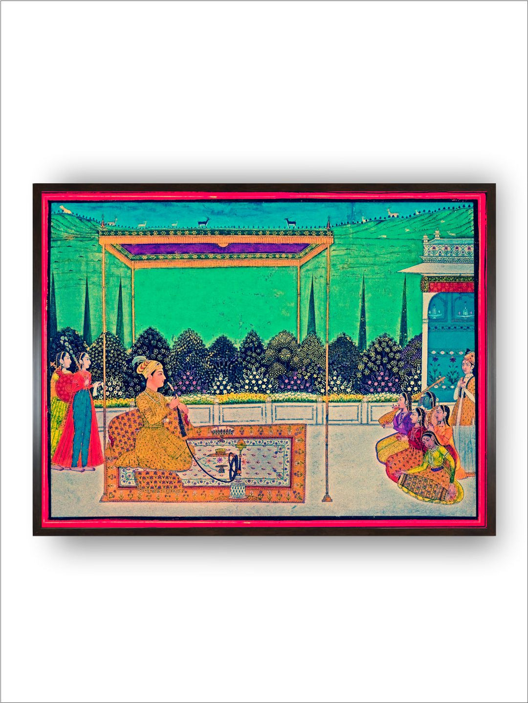 "Mughal Painting Wall Art''