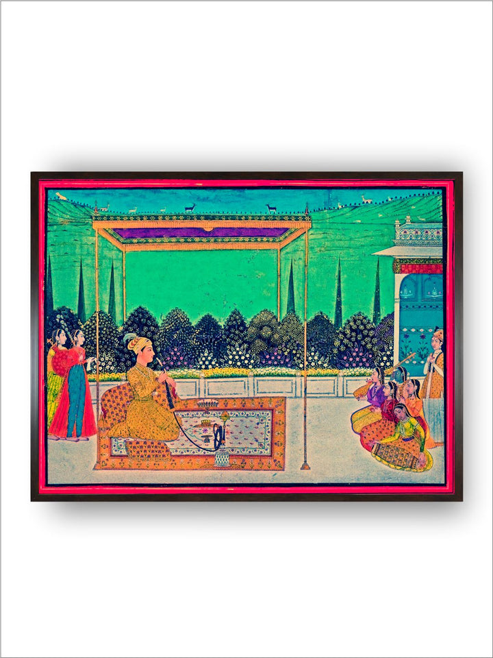 "Mughal Painting Wall Art''