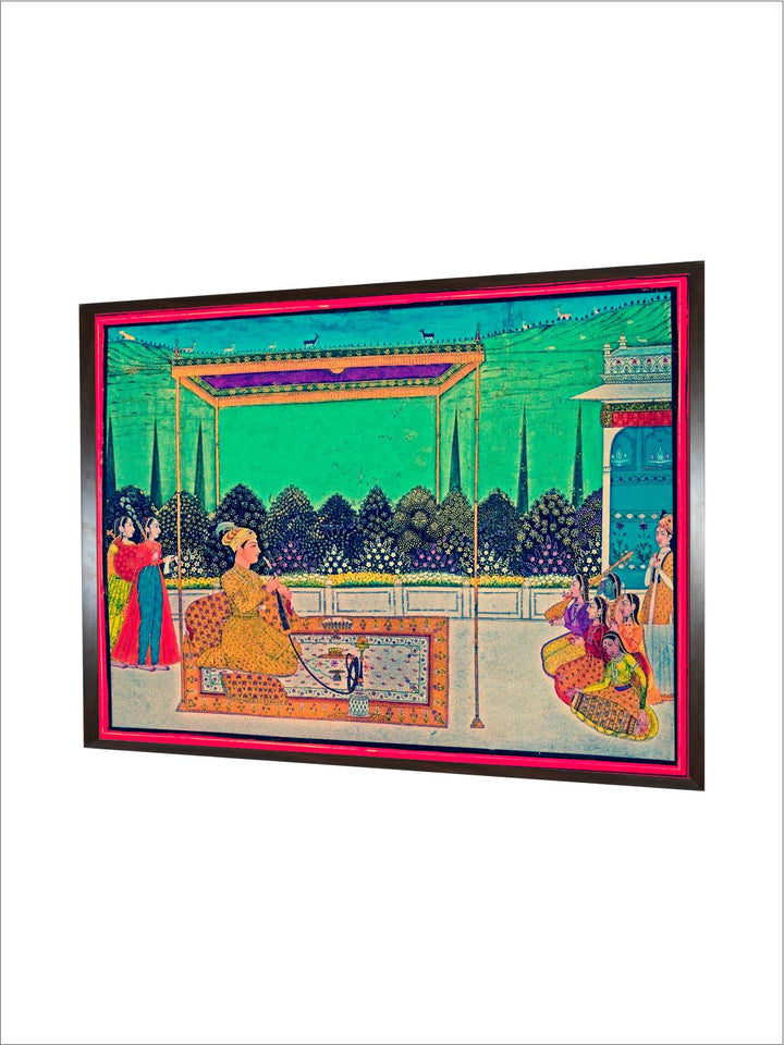 "Mughal Painting Wall Art''