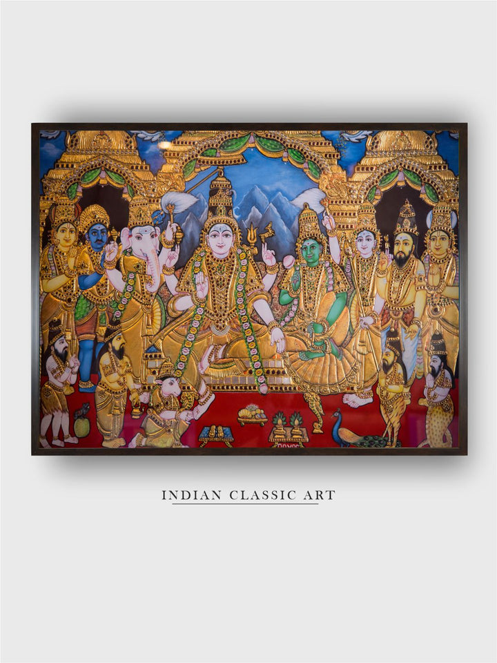 "Tanjore Painted Framed Wall Art''