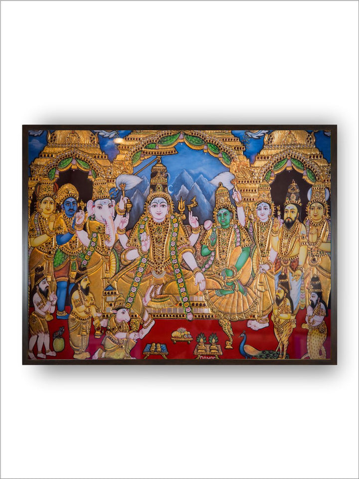 "Tanjore Painted Framed Wall Art''