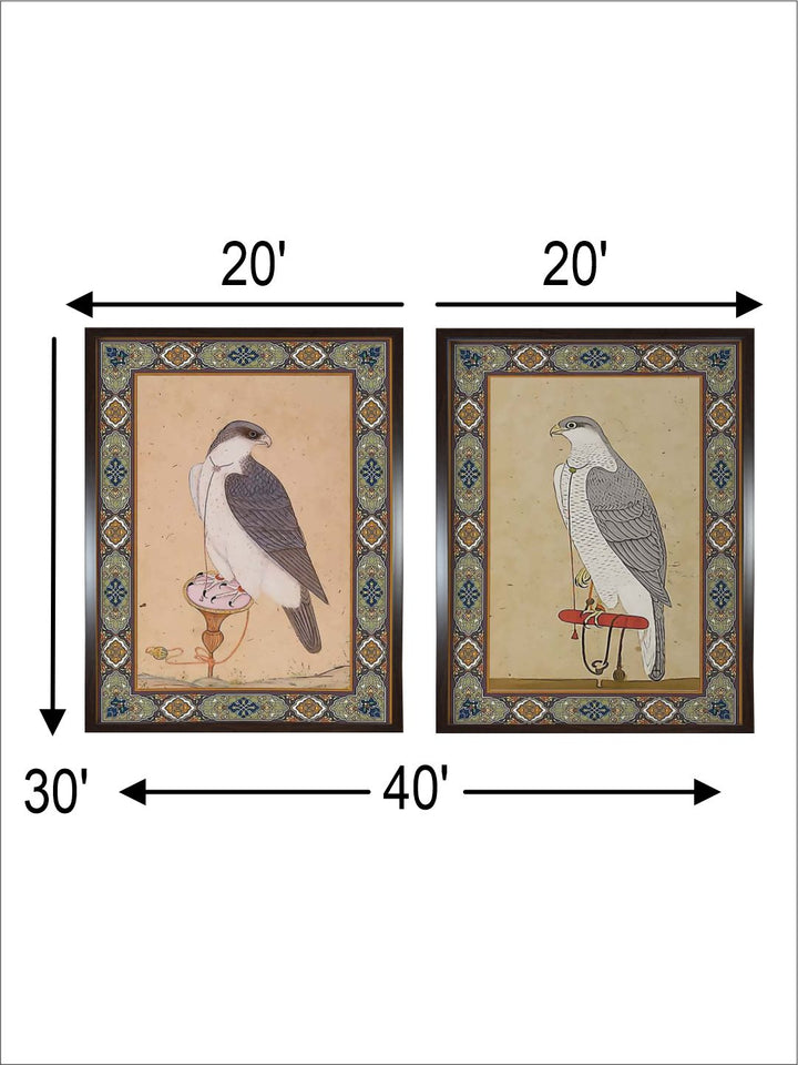 "Vintage Birds Wall Art''