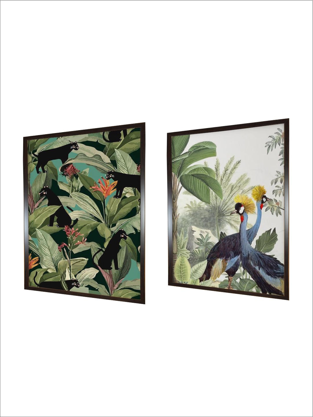 "2 Pieces Forest Wall Art''