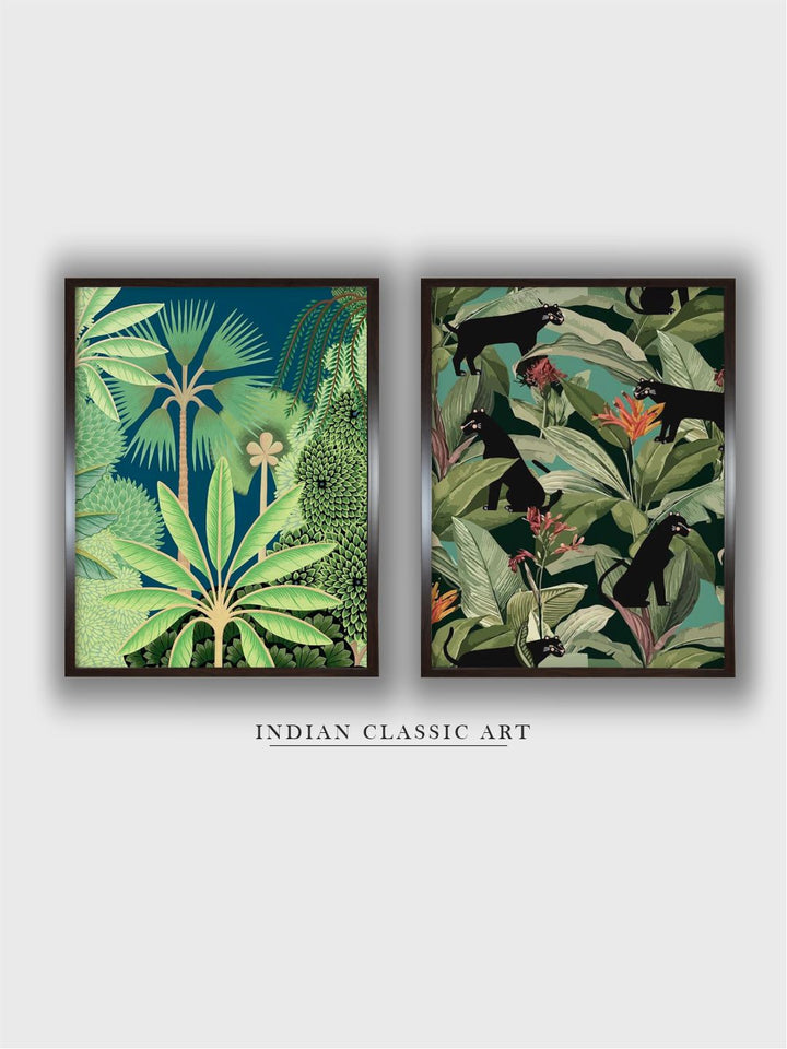"Tropical Painting Wall Art''